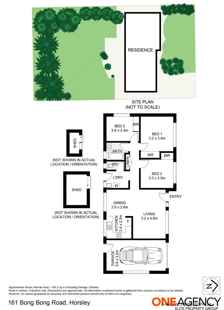 Floorplan of Homely house listing, 161 Bong Bong Road, Horsley NSW 2530