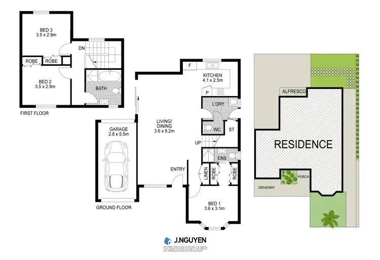 Floorplan of Homely townhouse listing, 4/620-622 The Horsley Drive, Smithfield NSW 2164