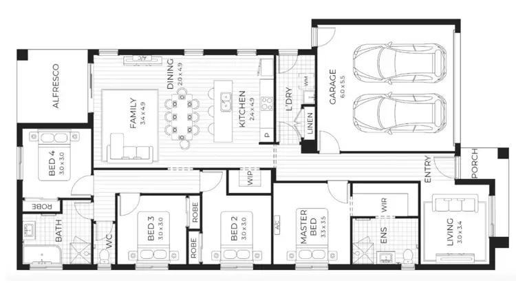 Floorplan of Homely house listing, Address available on request