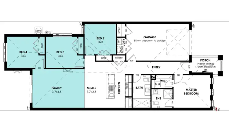 Floorplan of Homely house listing, Address available on request