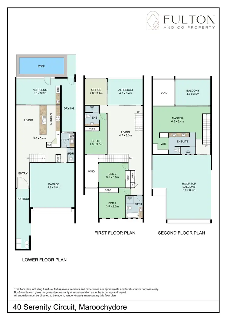 Floorplan of Homely house listing, 40 Serenity Circuit, Maroochydore QLD 4558
