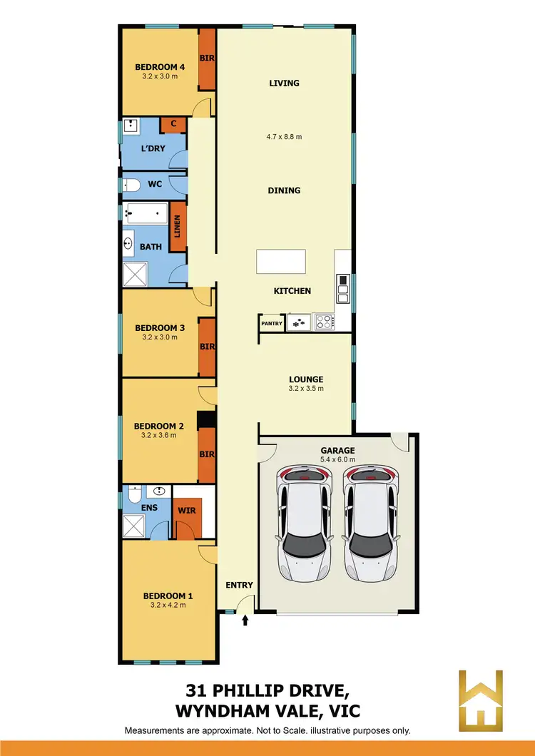 Floorplan of Homely house listing, 31 Phillip Drive, Wyndham Vale VIC 3024