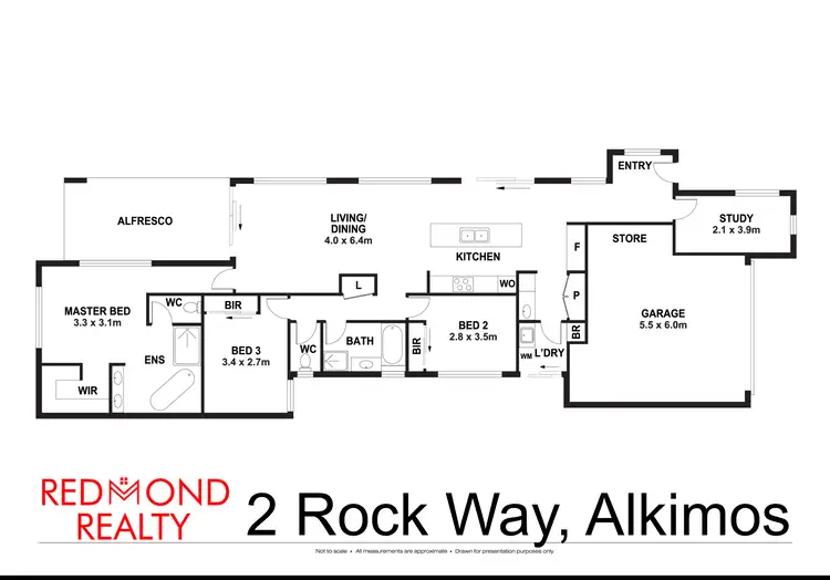 Floorplan of Homely house listing, 2 Rock Way, Alkimos WA 6038