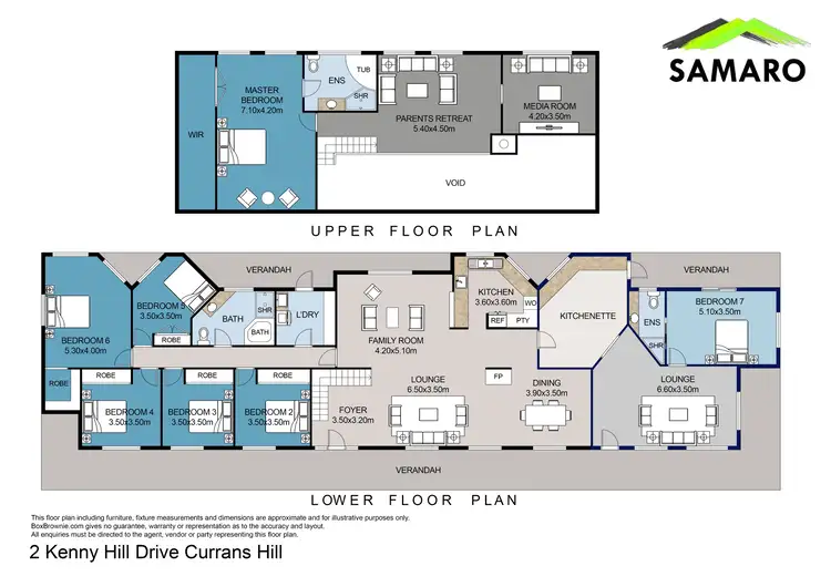Floorplan of Homely house listing, 2 Kenny Hill Rd, Currans Hill NSW 2567