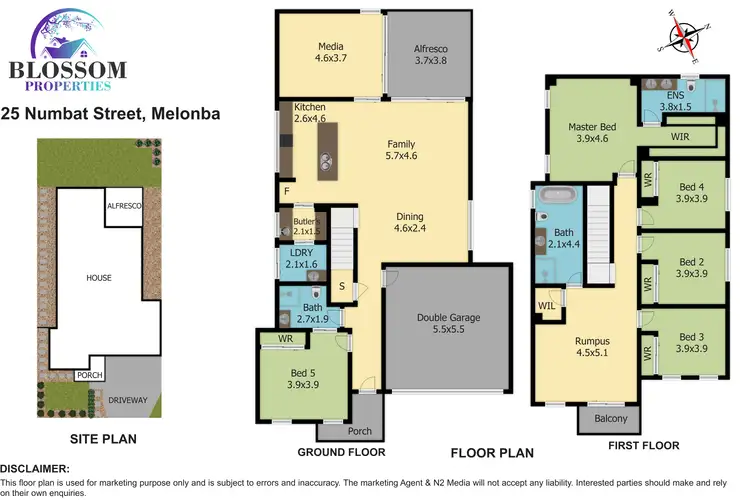 Floorplan of Homely house listing, 25 Numbat Street, Marsden Park NSW 2765