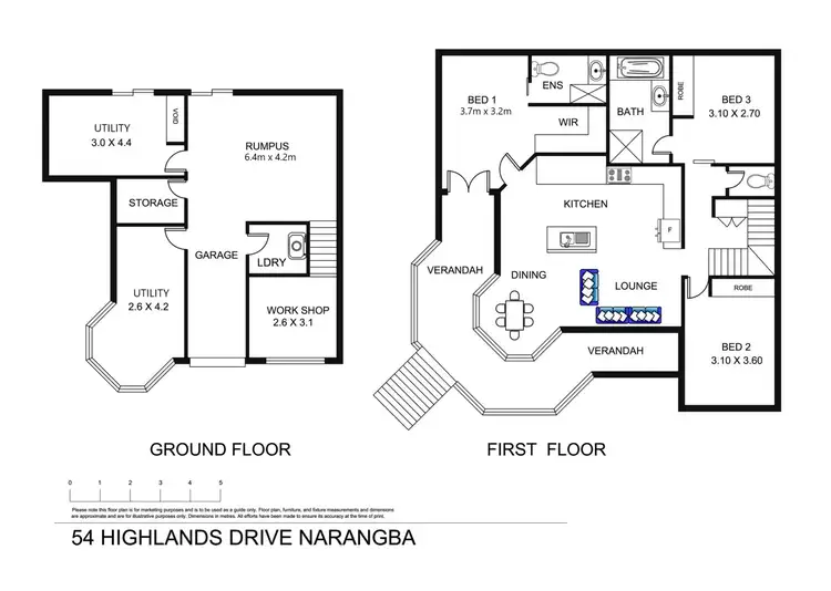 Floorplan of Homely house listing, 54 Highlands Drive, Narangba QLD 4504