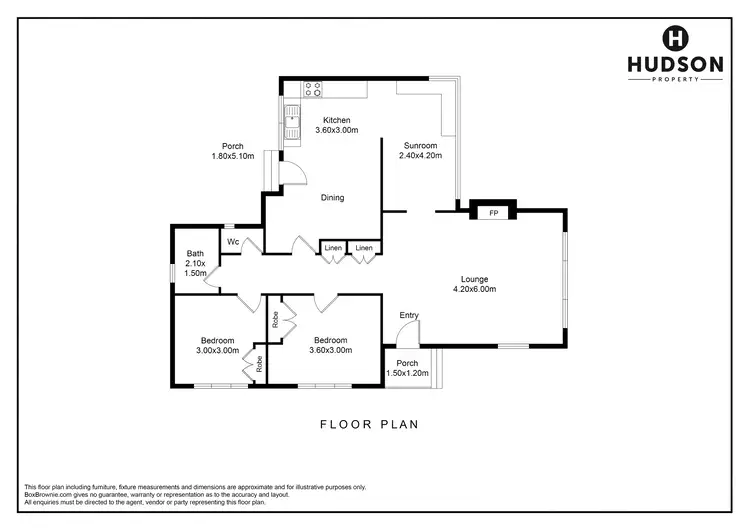 Floorplan of Homely house listing, 21-23 Short Street, Portland VIC 3305
