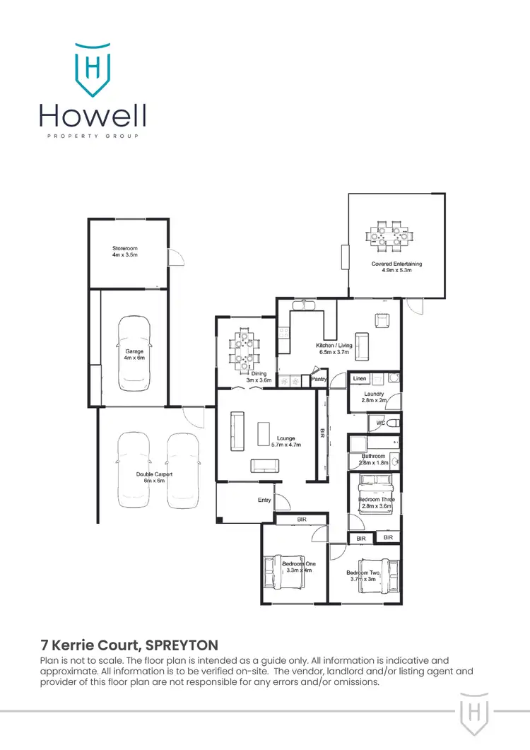 Floorplan of Homely house listing, 7 Kerrie Court, Spreyton TAS 7310