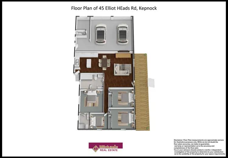 Floorplan of Homely house listing, 45 Elliott Heads Road, Kepnock QLD 4670
