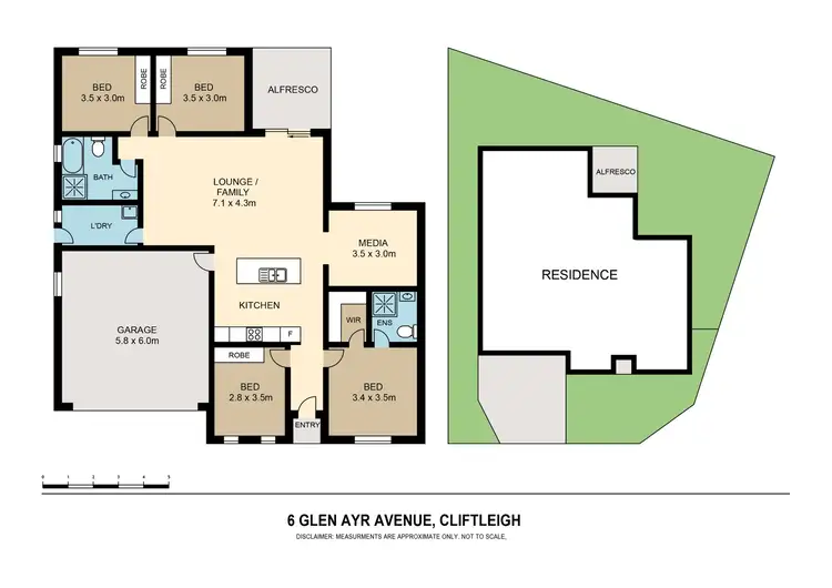 Floorplan of Homely house listing, 6 Glen Ayr Avenue, Cliftleigh NSW 2321