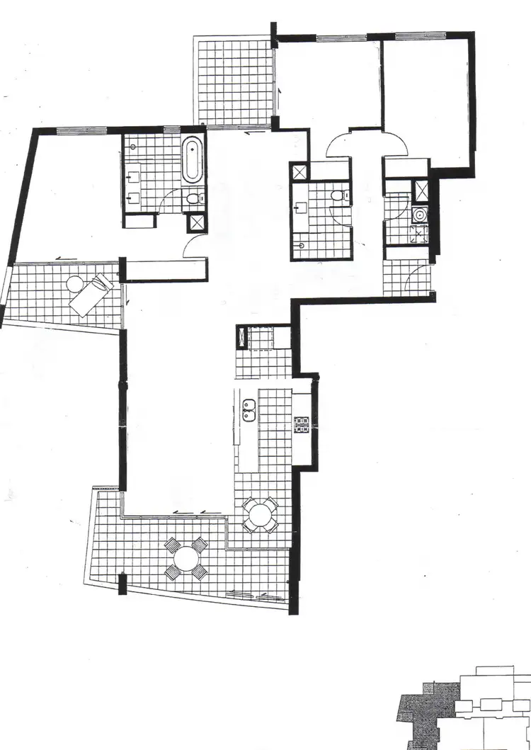 Floorplan of Homely apartment listing, 303/19 The Circus, Burswood WA 6100