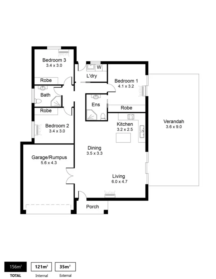 Floorplan of Homely house listing, 39A McDonnell Avenue, West Hindmarsh SA 5007