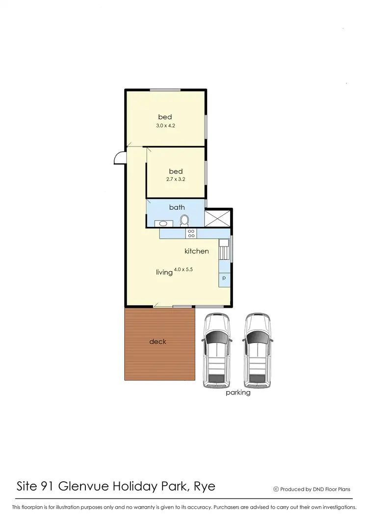 Floorplan of Homely unit listing, 91/27-41 Glenvue Road, Rye VIC 3941