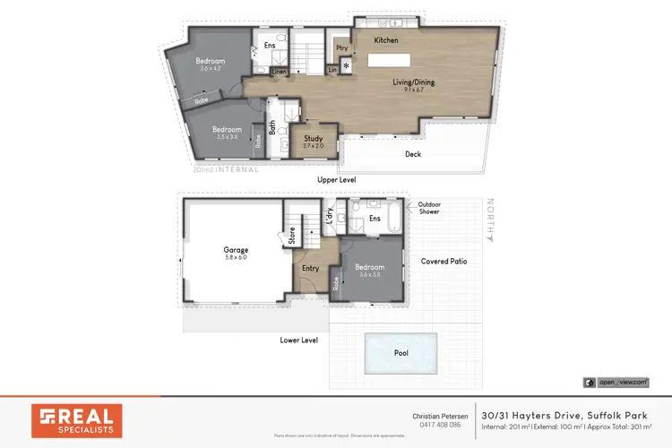 Floorplan of Homely house listing, 30/31 Hayters Drive, Suffolk Park NSW 2481
