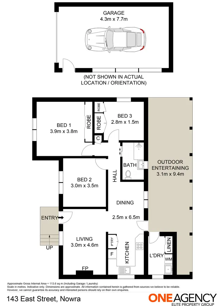 Floorplan of Homely house listing, 143 East Street, Nowra NSW 2541