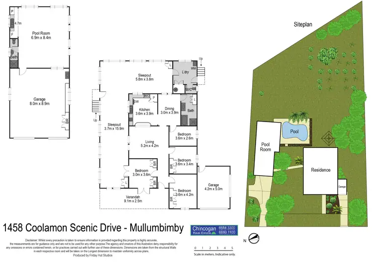 Floorplan of Homely rural property listing, 1458 Coolamon Scenic Drive, Mullumbimby NSW 2482