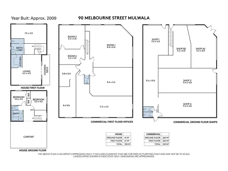 Floorplan of Homely warehouse listing, 90 Melbourne Street, Mulwala NSW 2647