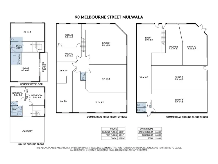 Floorplan of Homely warehouse listing, 90 Melbourne Street, Mulwala NSW 2647