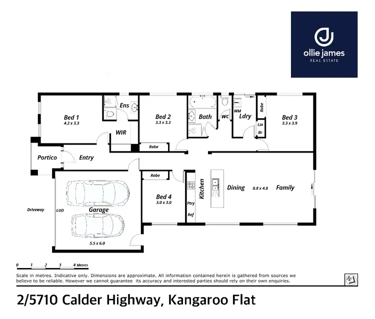 Floorplan of Homely house listing, 2/5710 Calder Highway, Kangaroo Flat VIC 3555