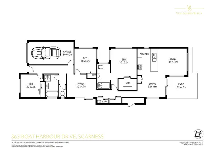 Floorplan of Homely house listing, 363 Boat Harbour Drive, Scarness QLD 4655