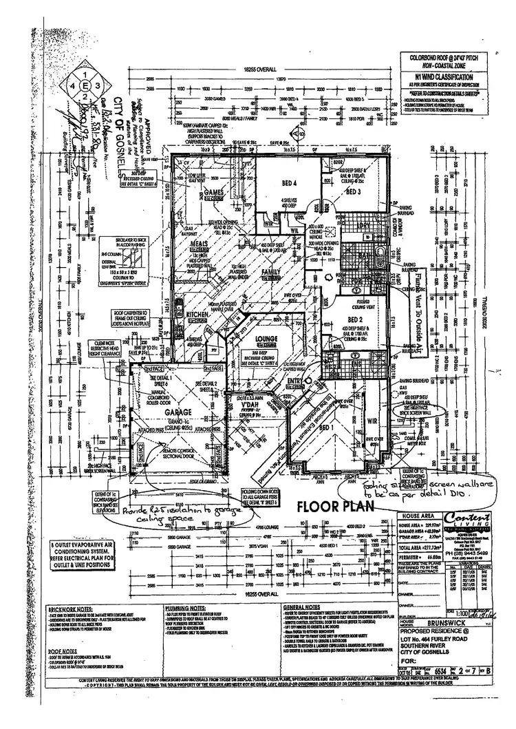 Floorplan of Homely house listing, 96 Furley Road, Southern River WA 6110