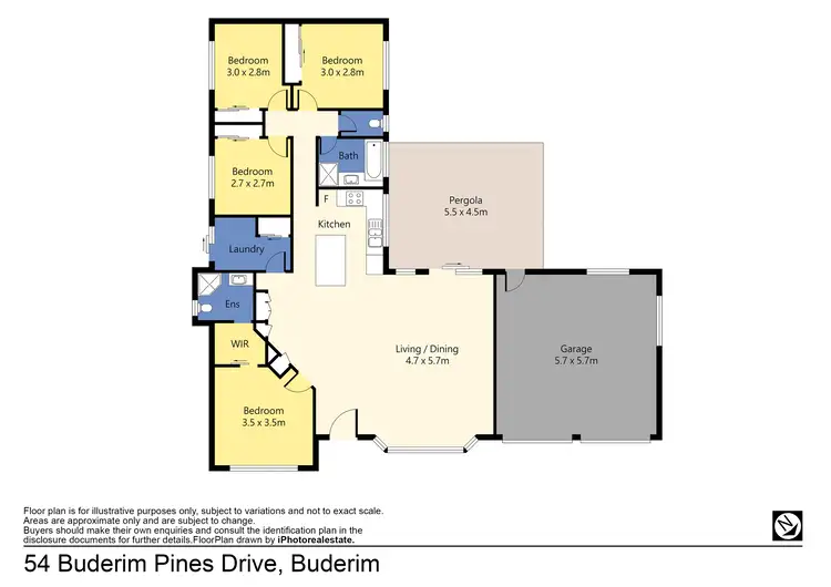 Floorplan of Homely house listing, 54 Buderim Pines Drive, Buderim QLD 4556