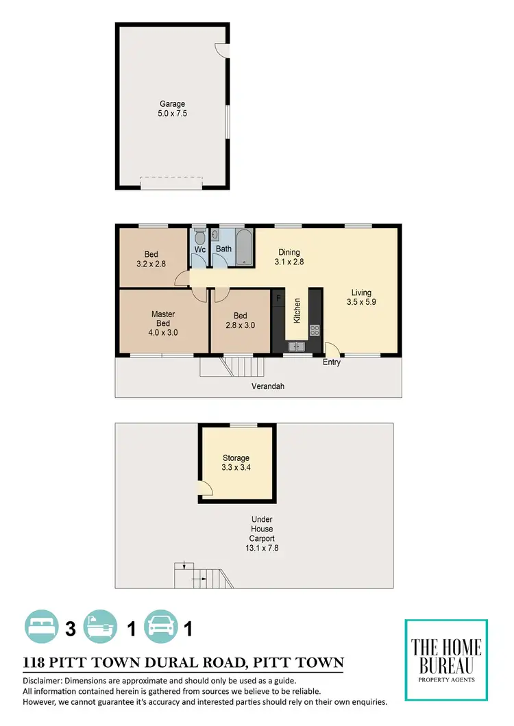 Floorplan of Homely rural property listing, 118 Pitt Town Dural Road, Pitt Town NSW 2756