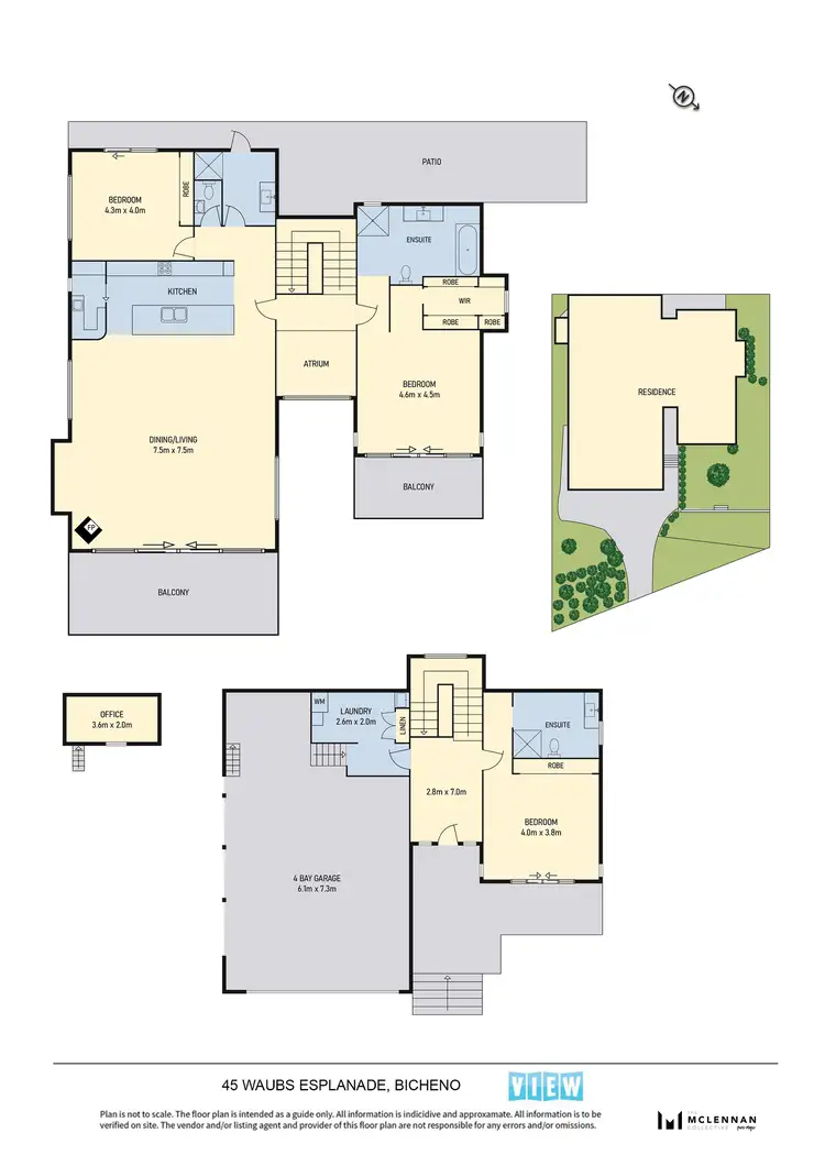 Floorplan of Homely house listing, 45 Waubs Esplanade, Bicheno TAS 7215