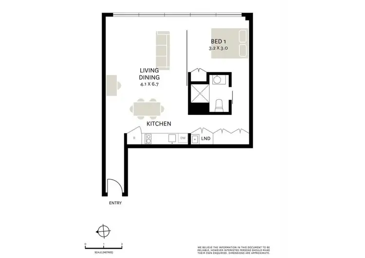 Floorplan of Homely apartment listing, 207/1-15 Francis Street, Darlinghurst NSW 2010