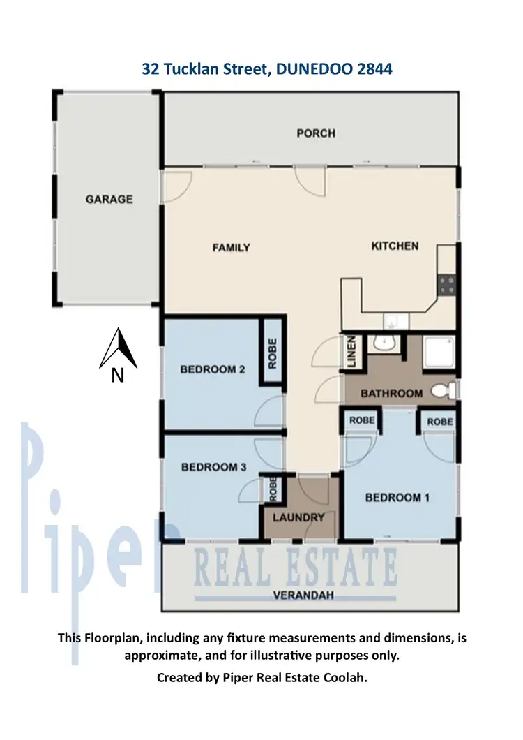 Floorplan of Homely house listing, 32 Tucklan Street, Dunedoo NSW 2844