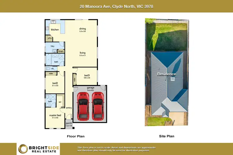 Floorplan of Homely house listing, 20 Manoora Avenue, Clyde North VIC 3978