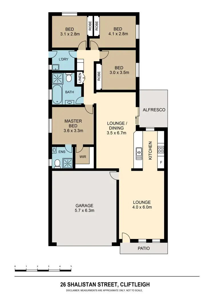 Floorplan of Homely house listing, 26 Shalistan Street, Cliftleigh NSW 2321