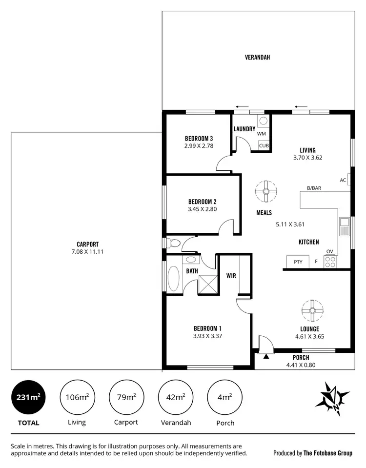 Floorplan of Homely house listing, 30 Katherine Drive, Normanville SA 5204