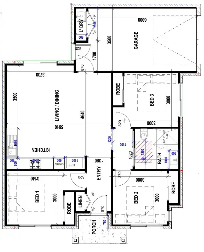 Floorplan of Homely house listing, Address available on request