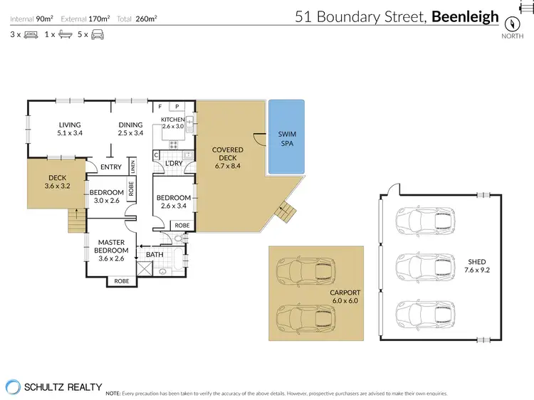Floorplan of Homely house listing, 51 Boundary Street, Beenleigh QLD 4207