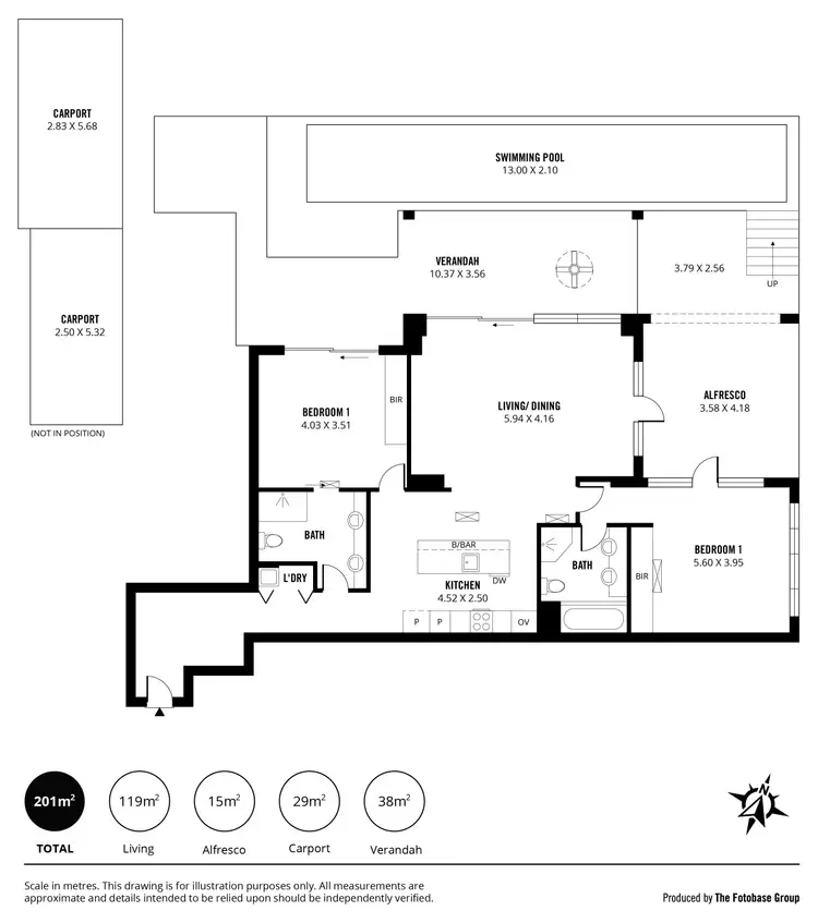 Floorplan of Homely apartment listing, 205/19 Holdfast Promenade, Glenelg SA 5045