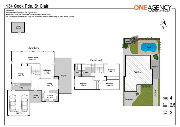 Floorplan of Homely house listing, 134 Cook Parade, St Clair NSW 2759