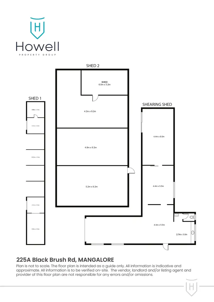 Floorplan of Homely rural property listing, 225a Black Brush Road, Mangalore TAS 7030