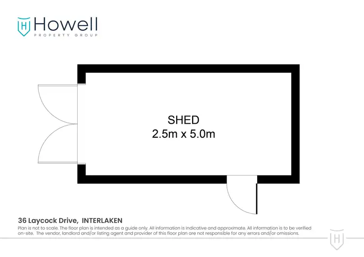 Floorplan of Homely land listing, 36 Laycock Drive, Interlaken TAS 7030