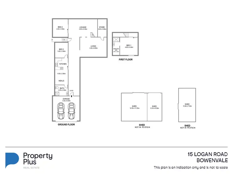 Floorplan of Homely rural property listing, 15 Logan Road, Bowenvale VIC 3465