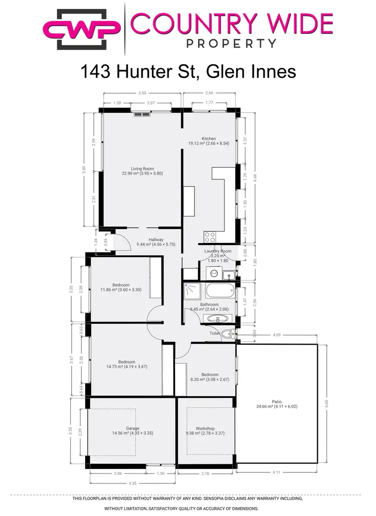 Floorplan of Homely house listing, 143 Hunter Street, Glen Innes NSW 2370