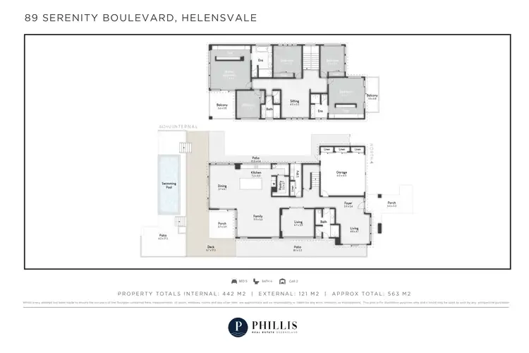 Floorplan of Homely house listing, 89 Serenity Boulevard, Helensvale QLD 4212