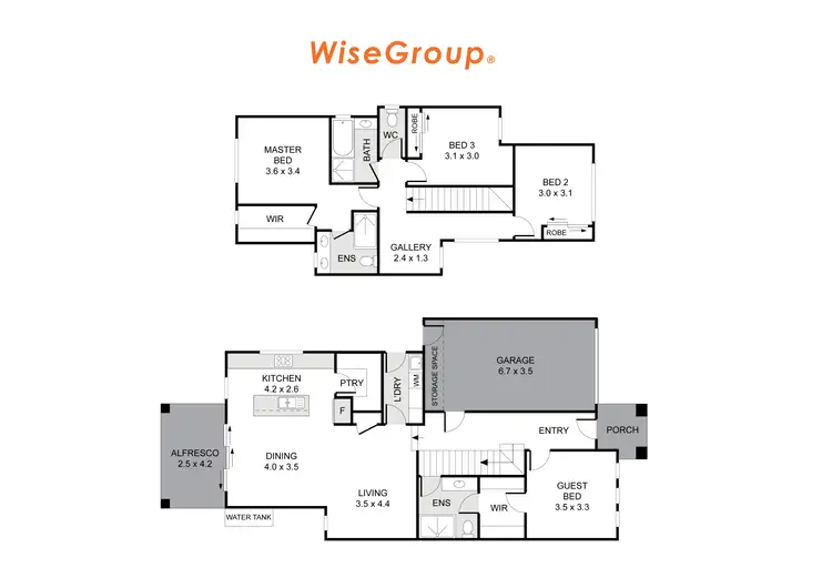 Floorplan of Homely house listing, 23C Oaktree Drive, Hampton Park VIC 3976