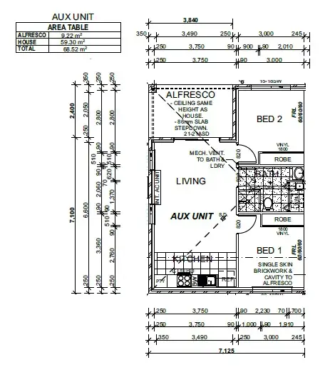 Floorplan of Homely townhouse listing, 10b Royce Crescent, Lavington NSW 2641