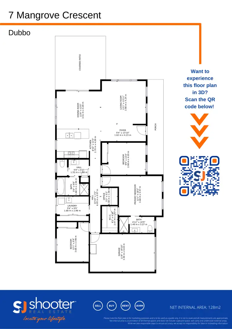 Floorplan of Homely house listing, 7 Mangrove Crescent, Dubbo NSW 2830