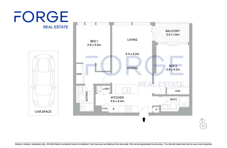 Floorplan of Homely apartment listing, 1507/915 Collins Street, Docklands VIC 3008
