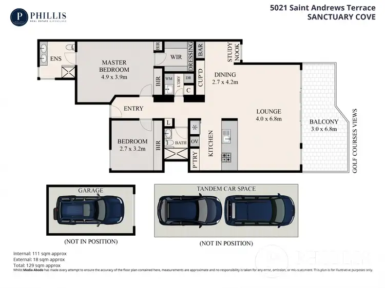 Floorplan of Homely apartment listing, 5021 St Andrews Terrace, Sanctuary Cove QLD 4212