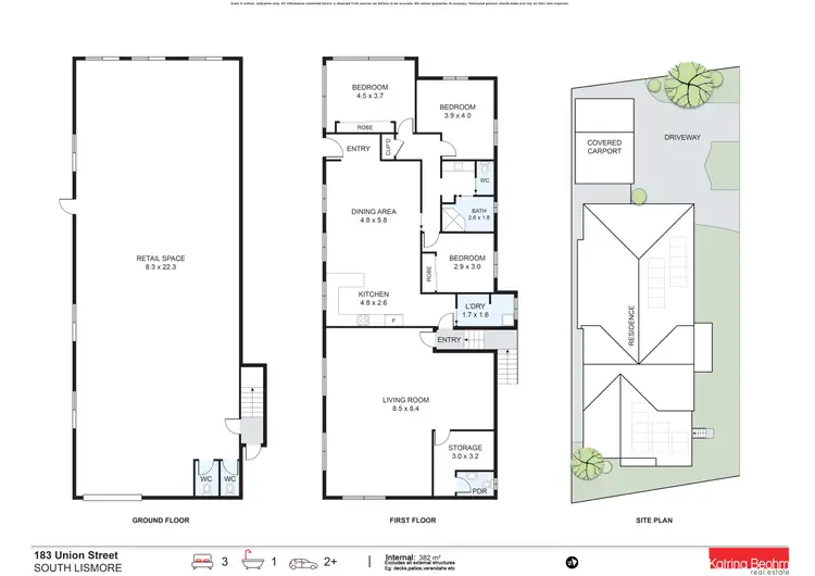 Floorplan of Homely house listing, 183 Union Street, South Lismore NSW 2480