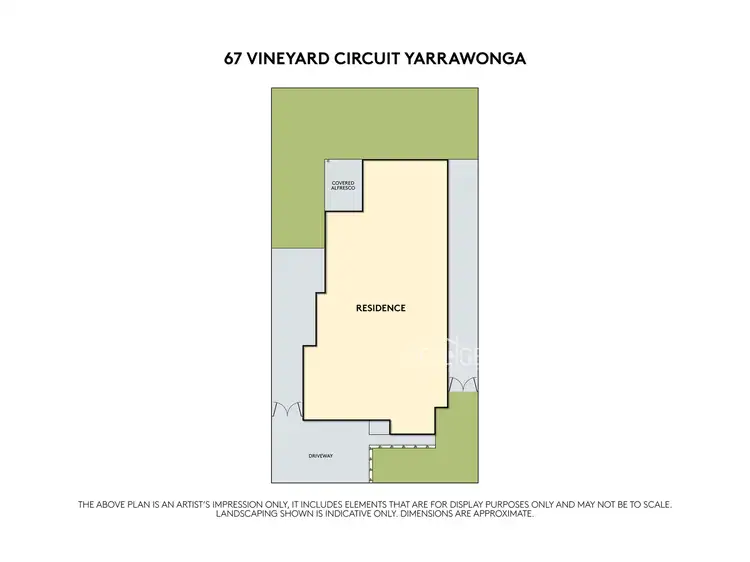 Floorplan of Homely house listing, 67 Vineyard Circuit, Yarrawonga VIC 3730