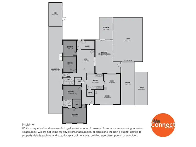 Floorplan of Homely house listing, 39 Monaro Road, Aberfoyle Park SA 5159